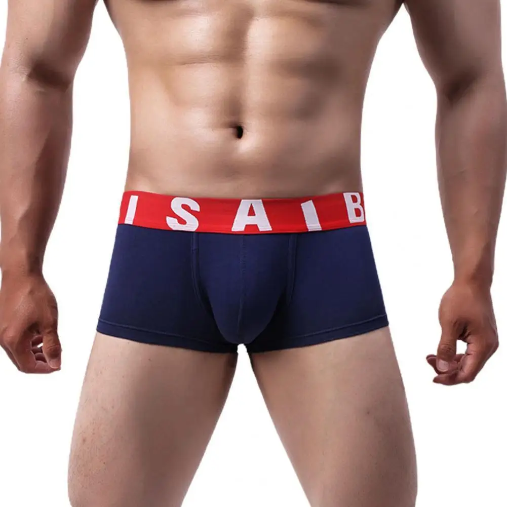 

Men Underpants U Convex Boxer Briefs Stretchy Breathable Comfortable Underwear Male Sexy Solid Panties Underpants Men's Panty