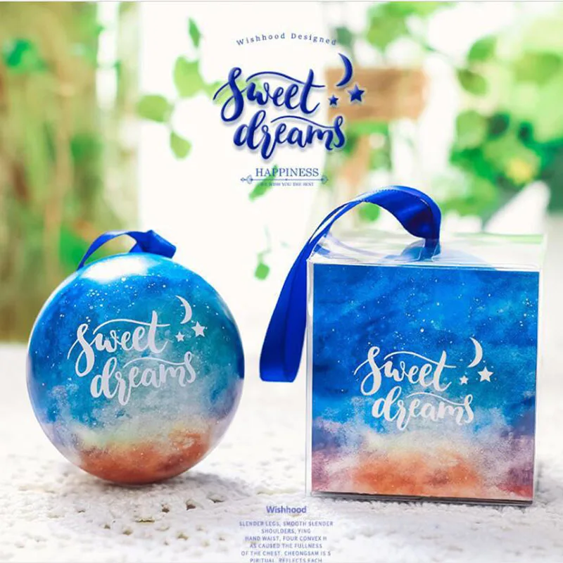 Металлический шар конфет A 1 шт. подвеска на рождественскую елку Подарочная