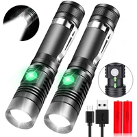 rechargeable flashlight pocket flashlight with super bright t6 led waterproof scalable
