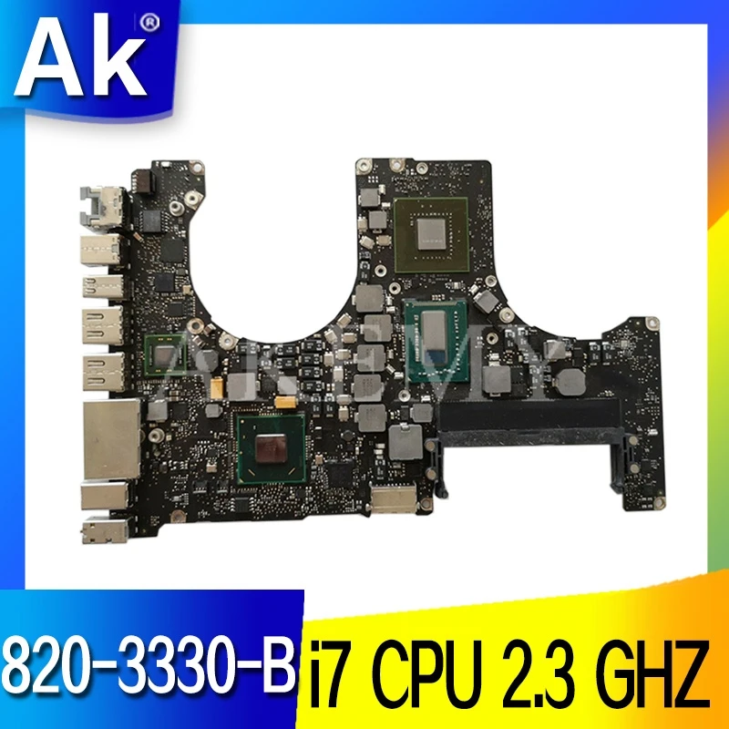 

Laptop Motherboard for Macbook Pro 15.4" A1286 2.3 GHZ i7 logic board 820-3330-B 2012