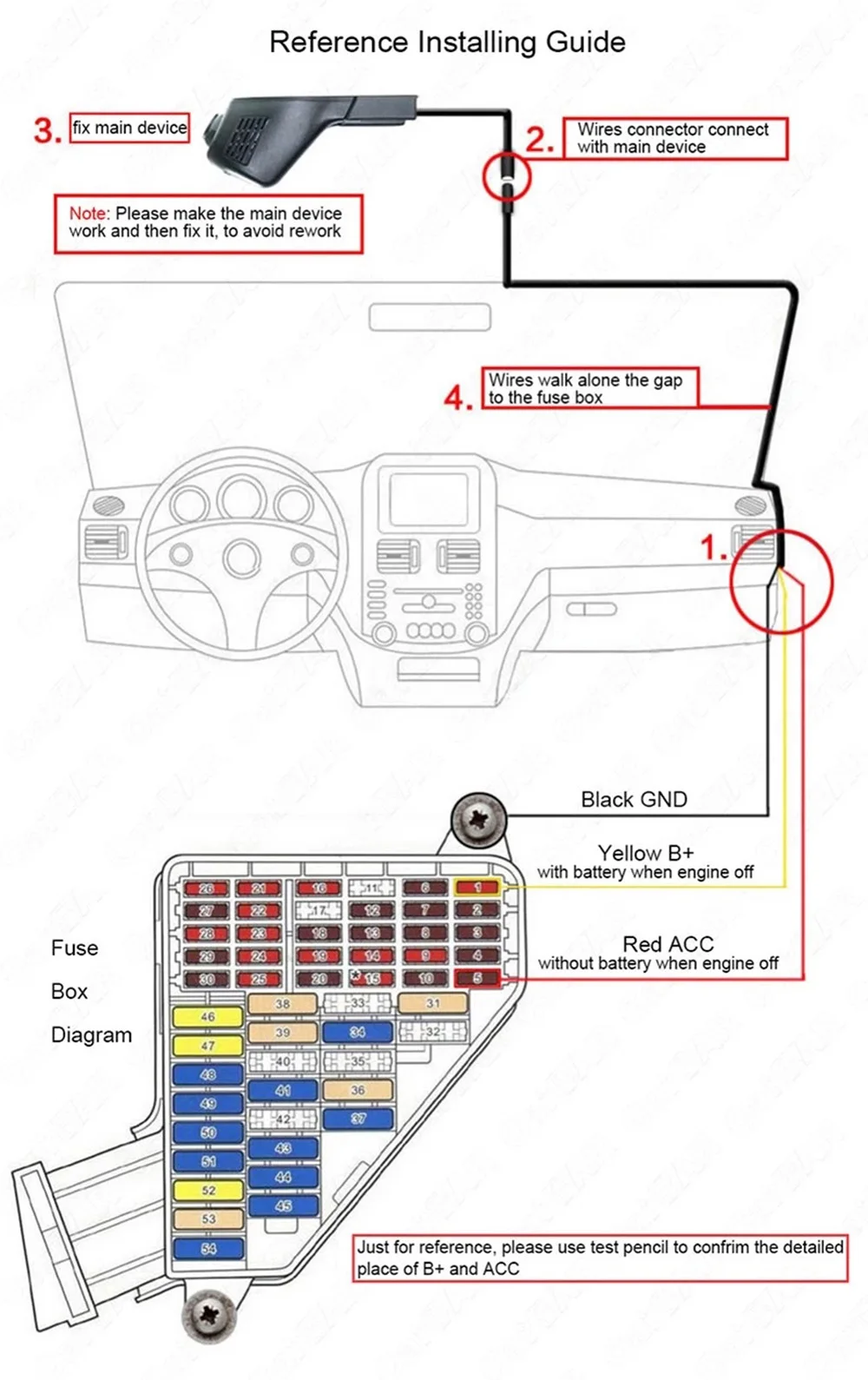 Jabriel 1080P Скрытая Wi-Fi приборная камера, автомобильная камера, Автомобильный видеорегистратор 24 H, видеорегистратор для toyota corolla rav4 avensis t25 yaris chr auris