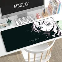 mrglzy drop shipping tokyo ghoul large mouse pad juzo suzuya mousepad computer gaming peripheral accessories multi size desk mat