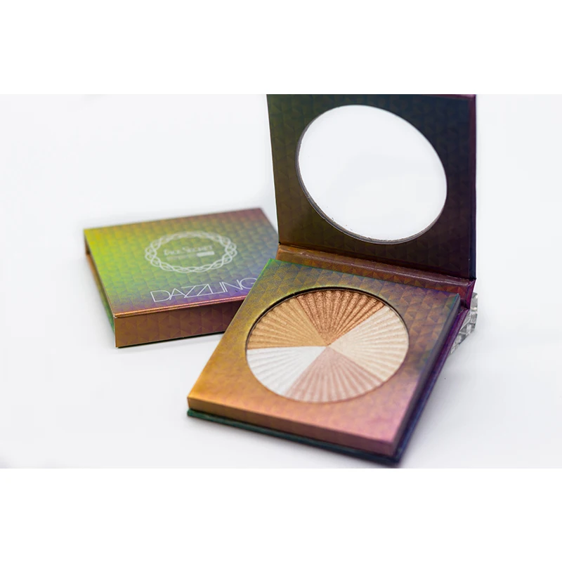 5 цветов новинка макияж 3D для лица бронзер хайлайтер палитра пудра комплект