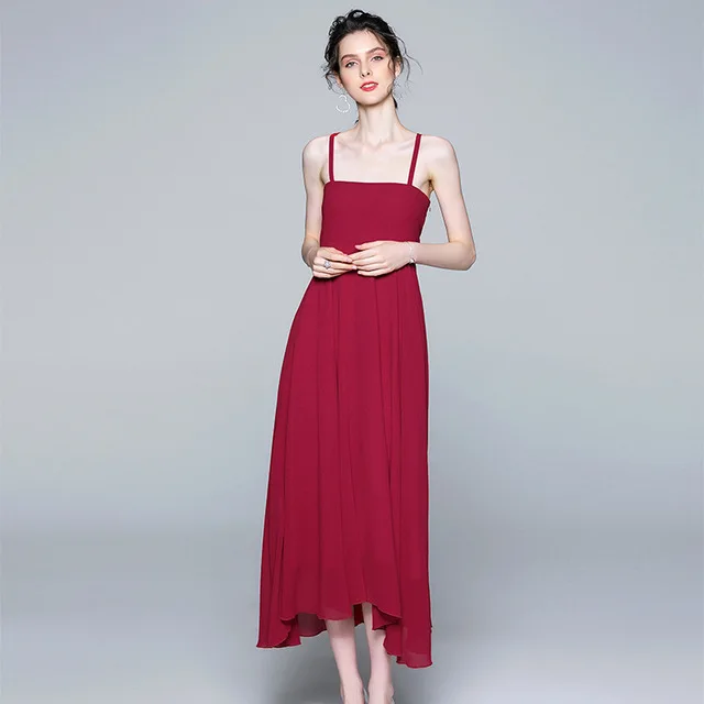 Красный Платье черного цвета костюмы для женщин из двух частей комплект с