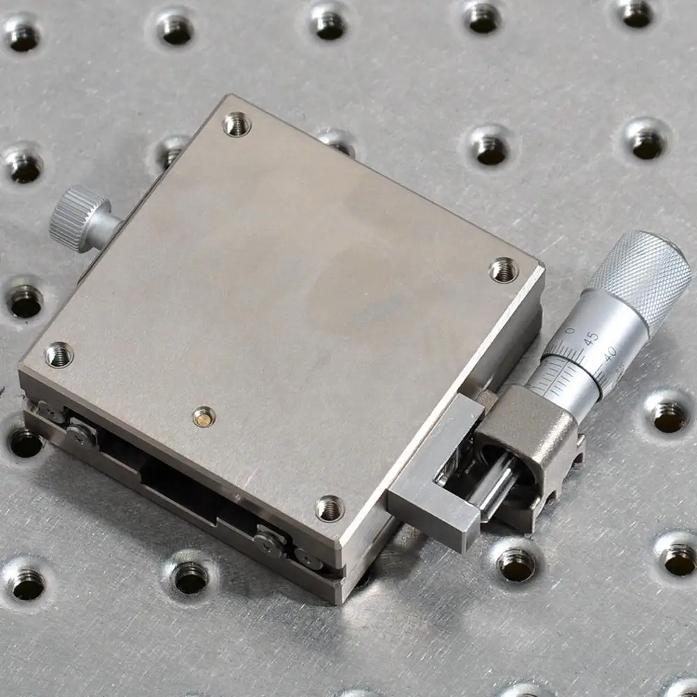 

Suruga Seiki BXT06013-CL manual xy axis optical displacement platform fine-tuning slide stainless steel Table size 60x60mm