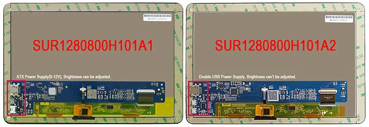 10," 10,1 дюймов 1024*600 1280*800 HDMI ЖК-модуль дисплей монитор ips экран с USB емкостной сенсорной панелью для Raspberry Pi
