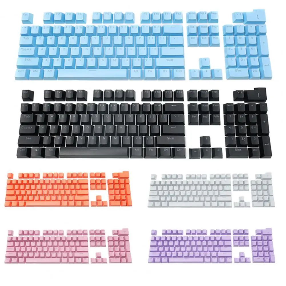 

106Pcs Backlight ABS Key Caps Replacement Tool Kit Mechanical Keyboard Accessory