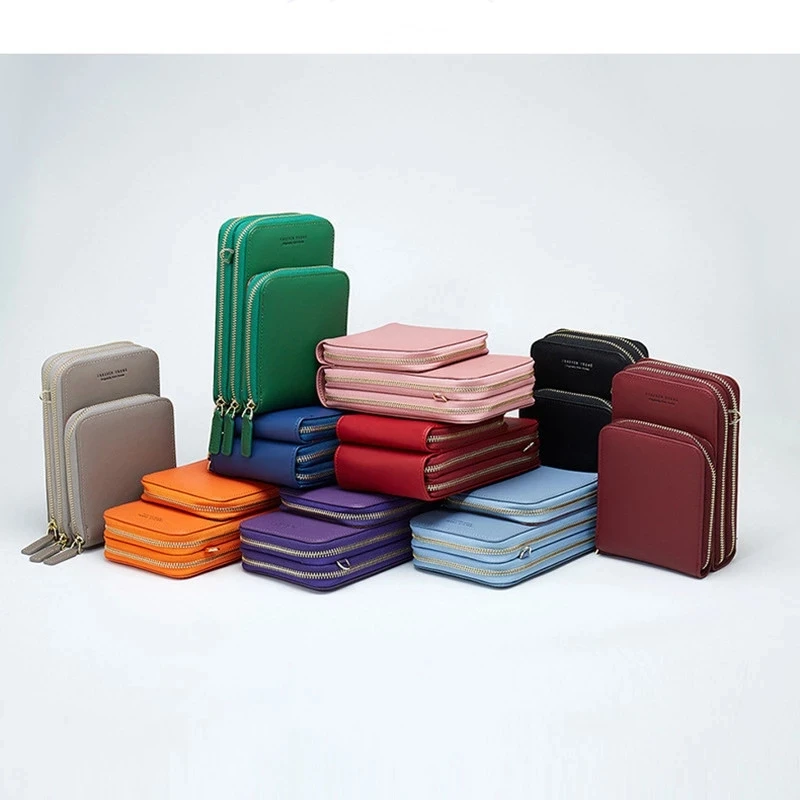 

Mini Crossbody Bags Women Handbags Mobile Phone Bag Wallets Female PU Leather Fashion Shoulder Bag Ladies Coin Purses Card Purse