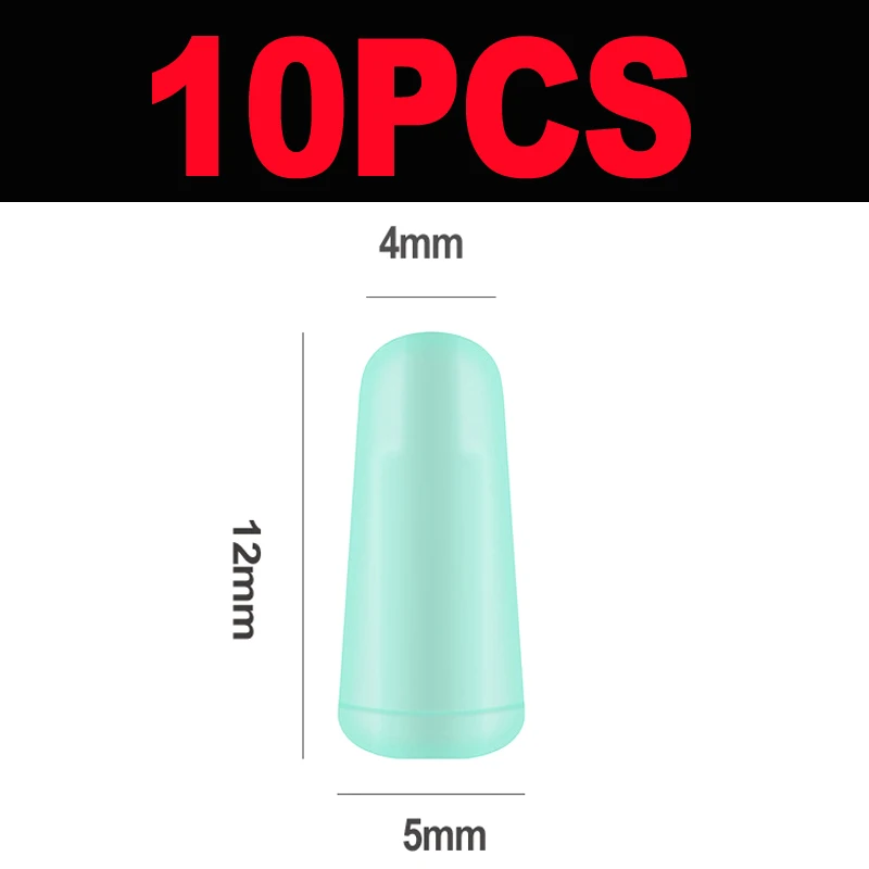 10PCS JIGEECARP 10/30/50pcs Anti-winding Carp Fishing Bean For Big Object Fish Float Stopper Line Bean Bobber Rig Fishing Accessories - Цвет: 10PCS