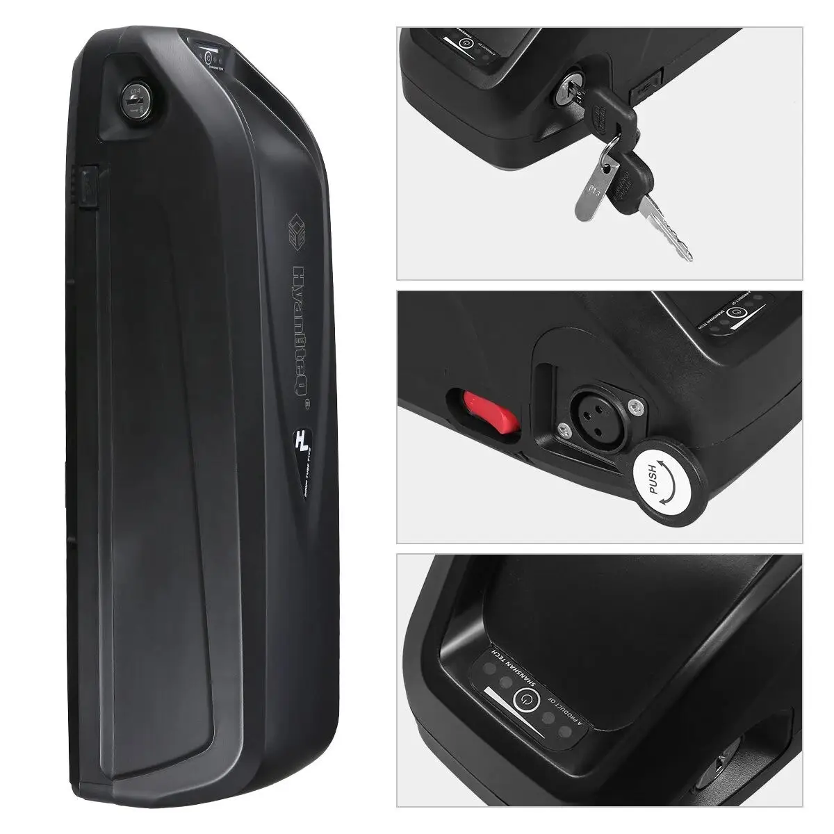 

[EU Direct] HyaniteQ 36V Lithium Li-ion Battery E-bike Battery Charger 15.6Ah 561W Battery Power Battery Pack For Electric Bike