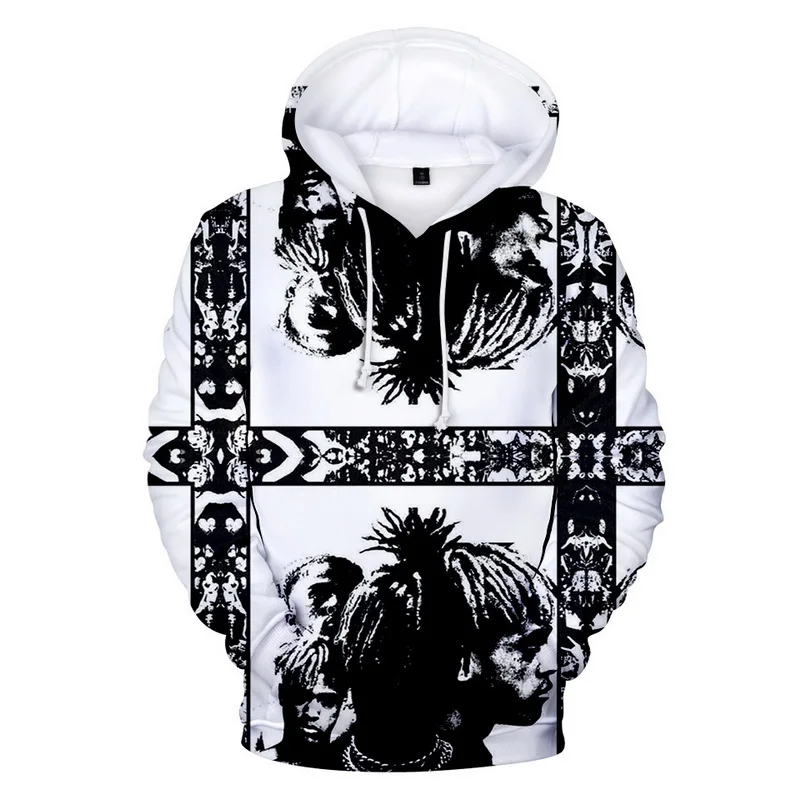 11 Xxxtentacion толстовки стильные мужские брендовые модные толстовки образец 3D принт осенние пуловеры с длинными рукавами в стиле хип-хоп Большие размеры - Цвет: 11