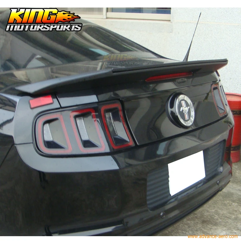 

Fit For 10-14 Ford Mustang Shelby GT500 Style Trunk Spoiler - Unpainted ABS