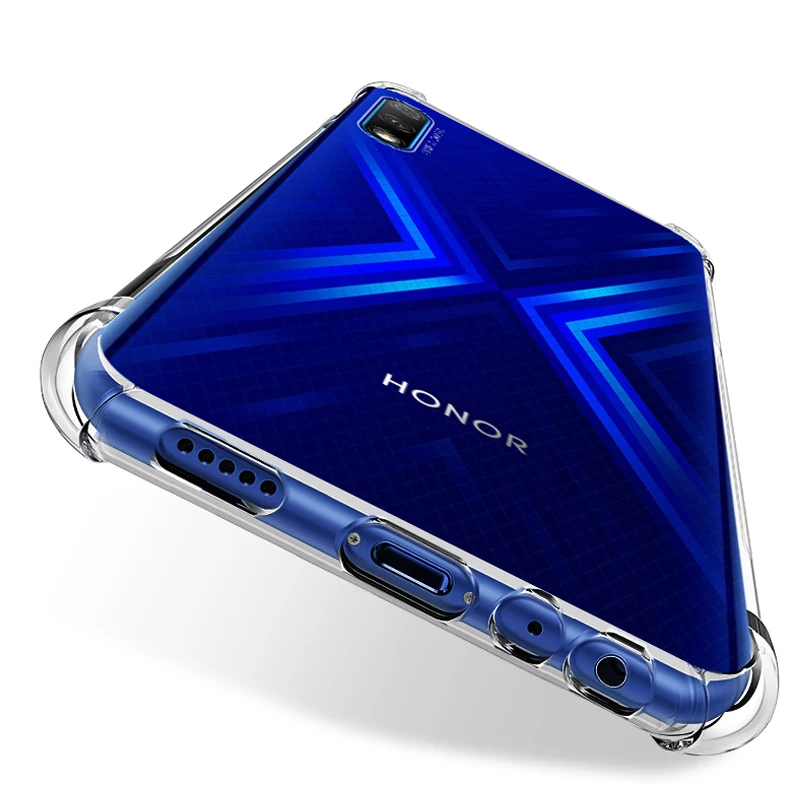 YUETUO ТПУ прозрачный чехол на заднюю панель телефона для huawei honor 9x pro 9x9 xpro
