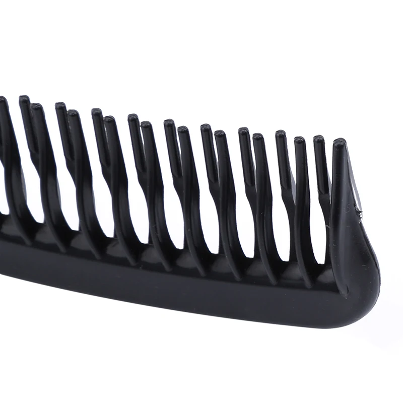 1 шт. пластиковая расческа для укладки волос с двумя зубцами | Красота и здоровье