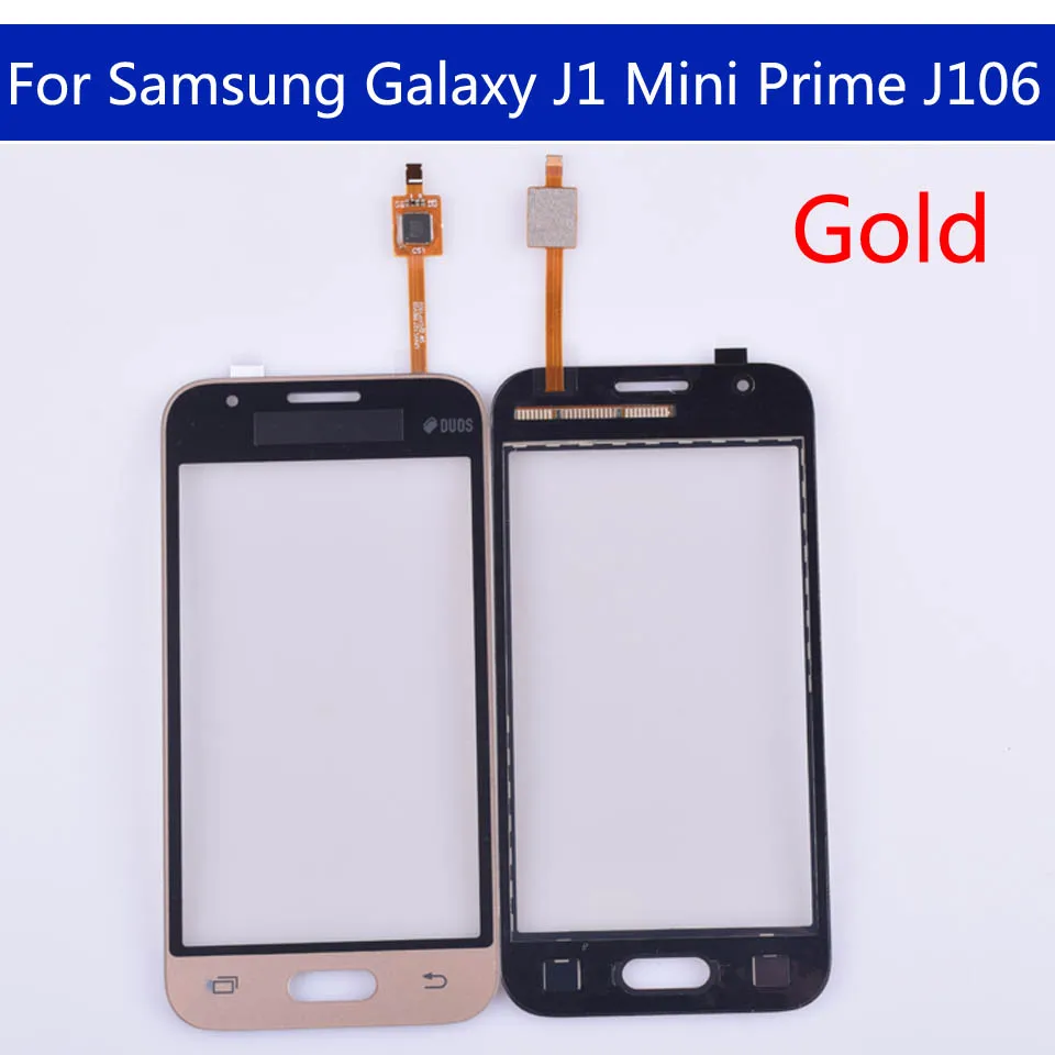 50pcs \ ЛОТ для Samsung Galaxy J1 Mini Prime J106 J106H J106F J106B J106M SM Сенсорный экран Сенсорная панель