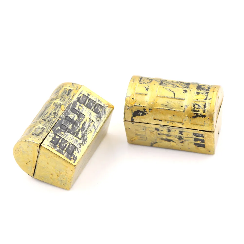 2 шт. винтажная шкатулка для драгоценностей миниатюрная мини-Пиратская чехол