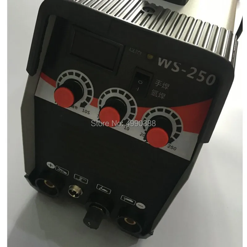 WS 250 2 в 1 дуговой/TIG IGBT инверторный дуговой Электрический сварочный аппарат 220 В а