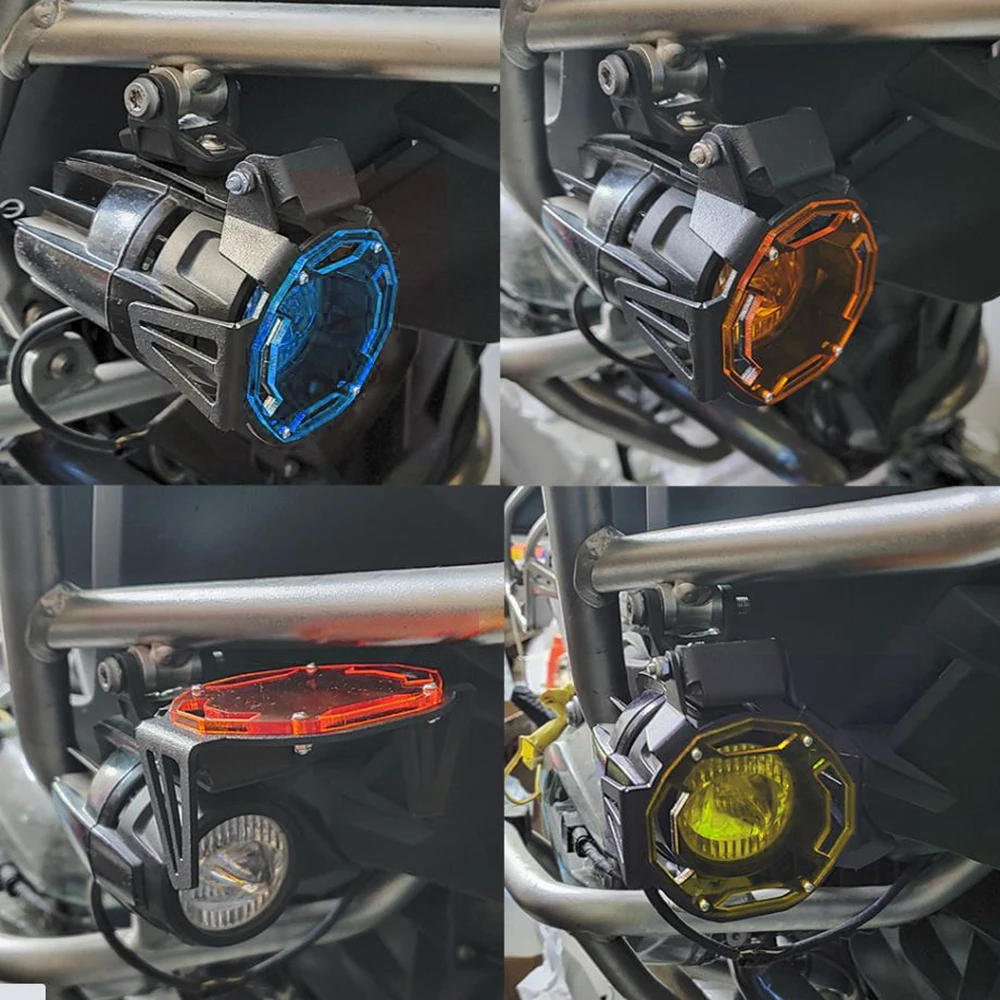 Fog Lamp Guard Fits For Bmw R1250GS Adventure R1250HP R1250 GS HP G310GS R1200GS ADV LC F900XR F900R Flipable Foglight Protector |