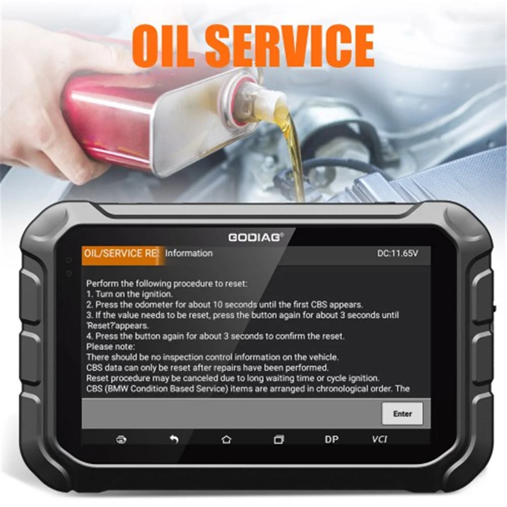 GODIAG GD801 программатор ключей Многоязычный поддержка ABS EPB TPMS EEPROM |