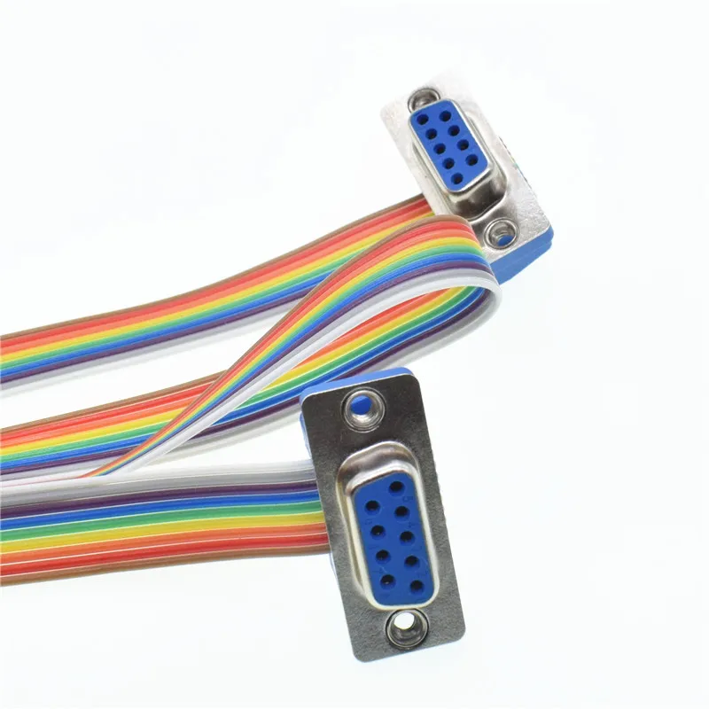 DB9 ribbon cable DIDC-9P female to DIDC DR9 COM connector | Обустройство дома