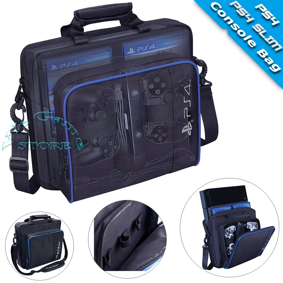 

PS4 Case PS4 Slim Console Travel Bag Play Station PS 4 Accessories Hand Bag for Sony Playstation 4 PS4 Games