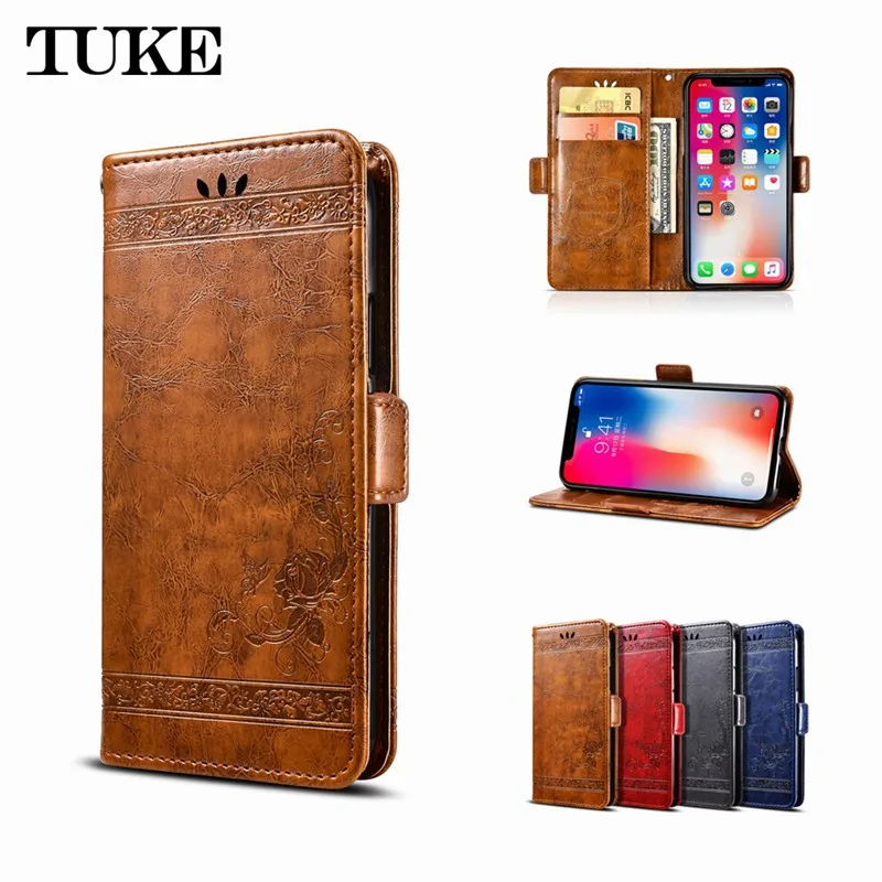 Роскошный кожаный чехол TUKE для Huawei Y9 Prime Honor Play 9 Lite 10 V8 9i 8 20 Pro 7X 7S 7I 7 6X 6 6A Nova 5|case