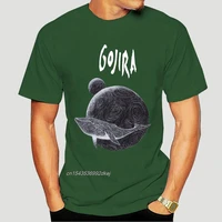 top tee 100 cotton humor men crewneck tee shirts gojira flying whale t shirt large 1218a