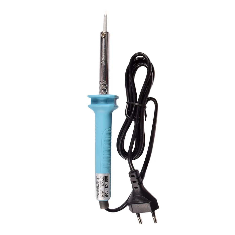 

Новинка, Электрический паяльник 220 В, 40 Вт, железная станция с мини-ручкой для тепловой сварки, бытовой карандаш, инструменты для сварки и рем...