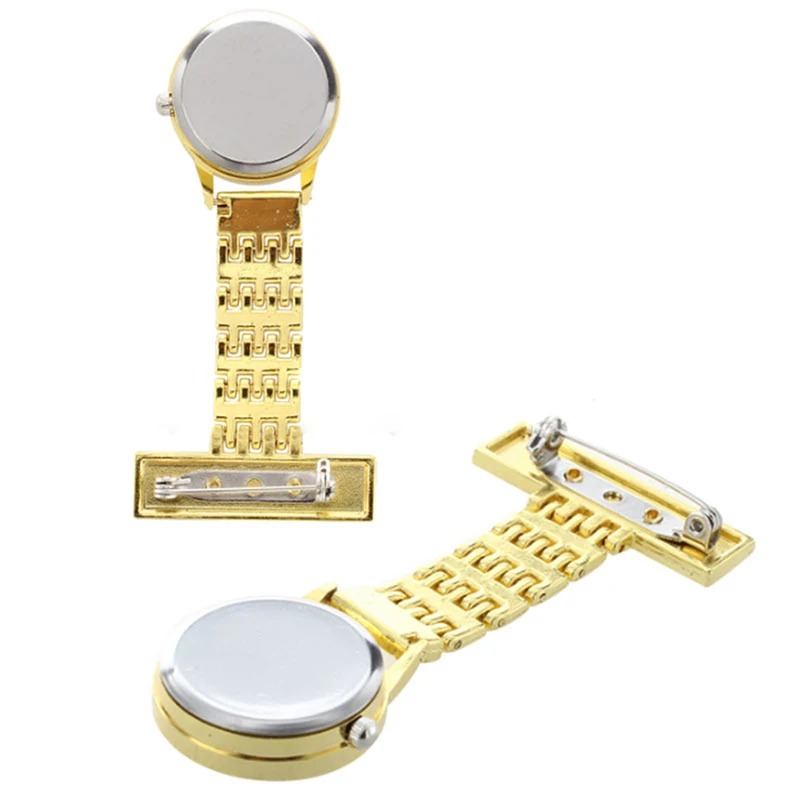 

Fashion Pocket Watches Stainless Steel Nurse Quartz Watch Brooch Tunic Fob Watch Doctor Unisex Watches Clock