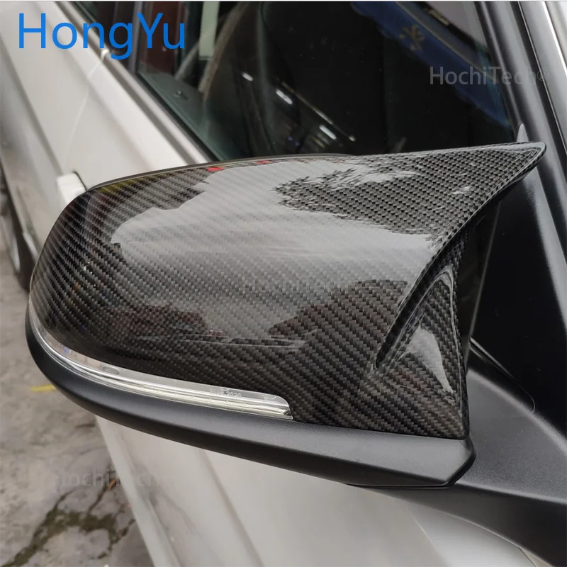 Сменный Чехол для бокового зеркала из углеродного волокна чехол заднего вида BMW 4