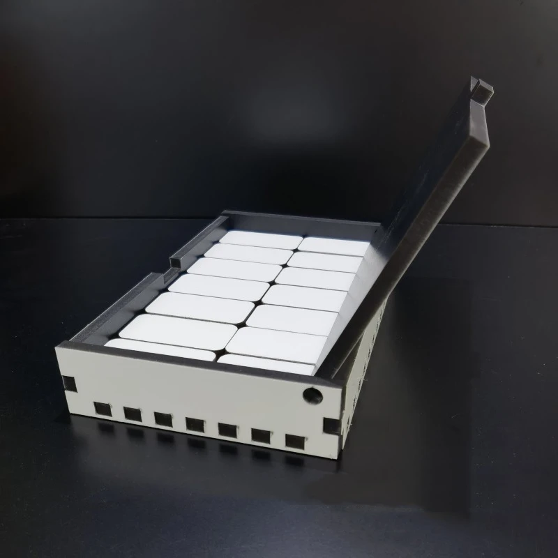 Es Sublimation Blank Heat Transfer Printing Domino Set Box Toy Mdf Two-sided Printing New Diy Gifts