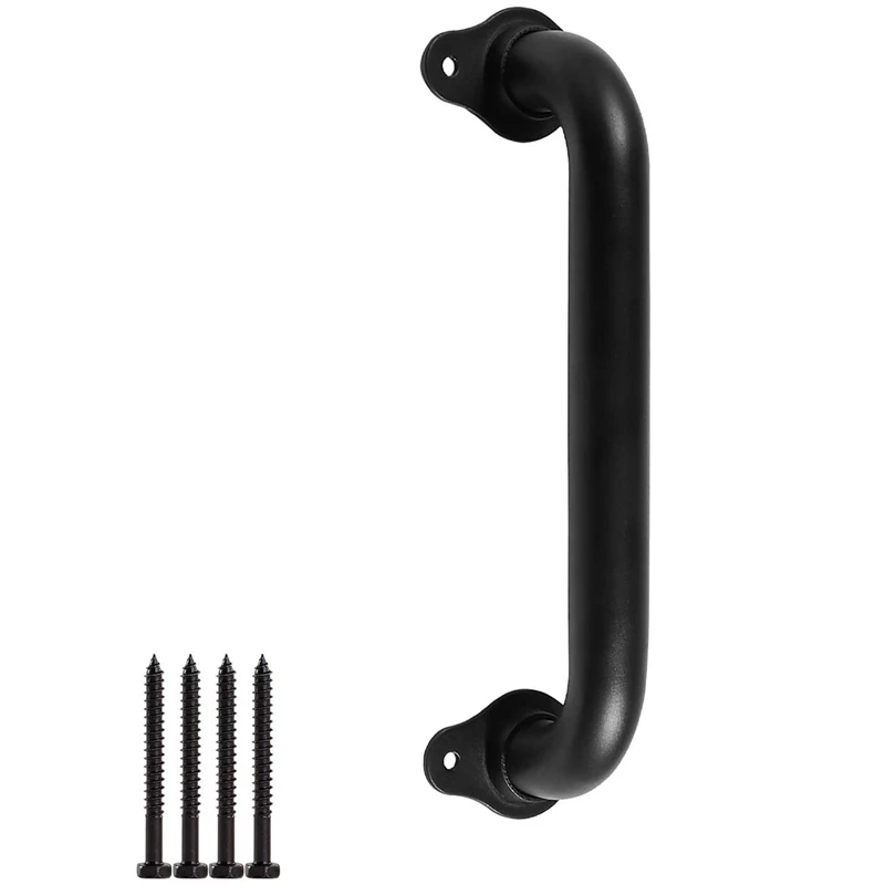 10-дюймовые металлические поручни для промышленных труб ручка двери сарая