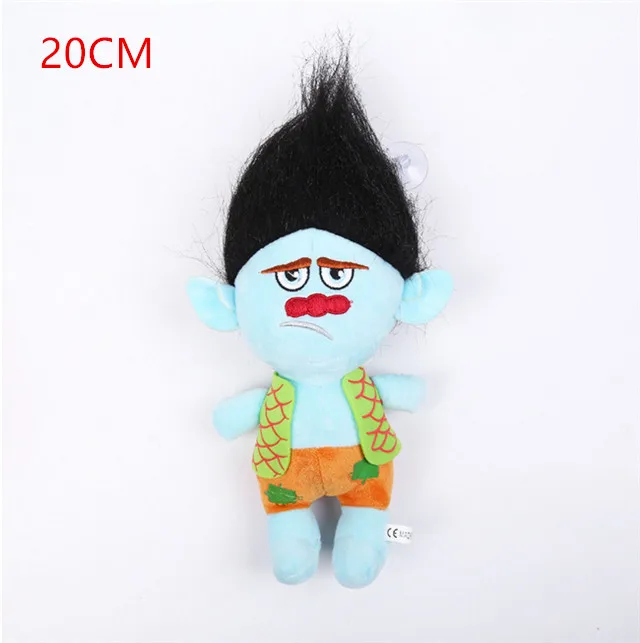 20cm black 20-30 см стиль Маковый филиал тролли игрушка кукла мечта фильм Menina Мягкая игрушка плюшевые тролли кукла детские игрушки подарок - Цвет: 20cm black