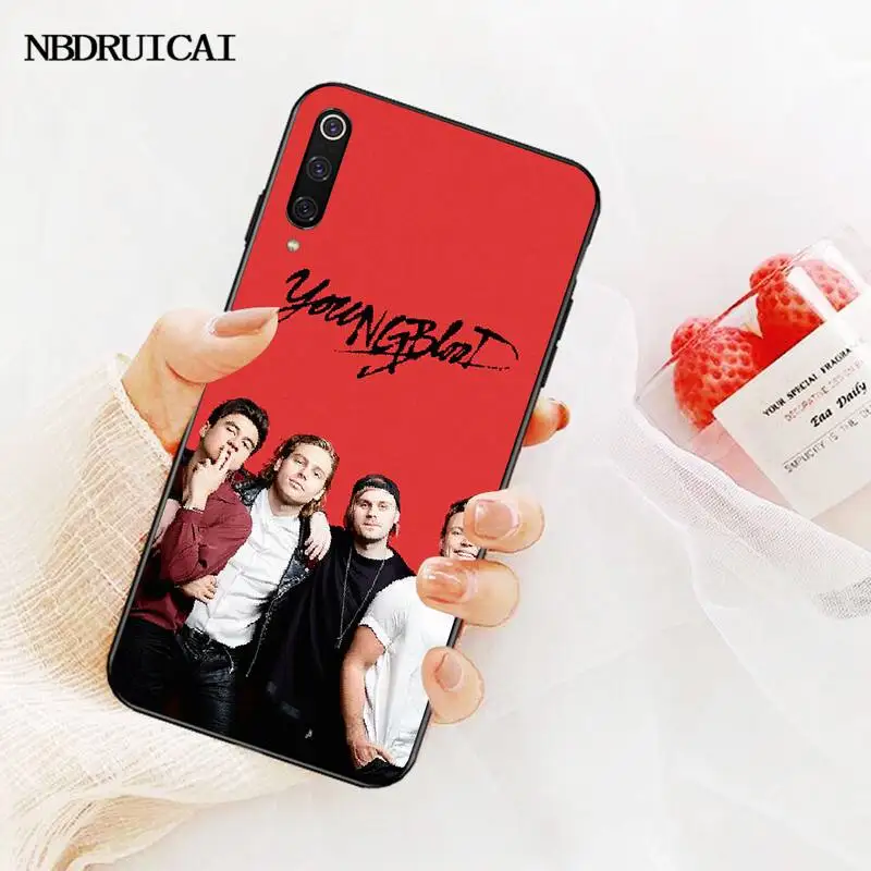Мягкий чехол для телефона PENGHUWAN 5SOS 5 секунд на лето Redmi Note 8 8A 7 6 6A 5A 4 4X 4A Go Pro Plus