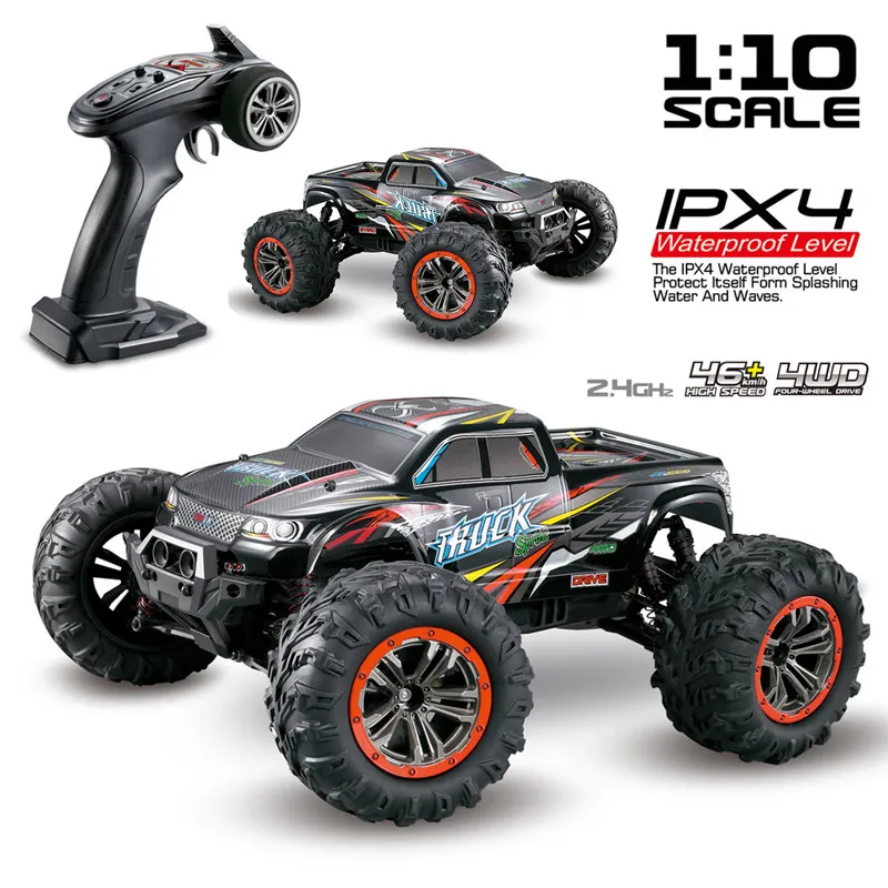 JTY игрушки 1/10 2 4 ГГц радиоуправляемые автомобили 46 км/ч Игрушечный Грузовик с
