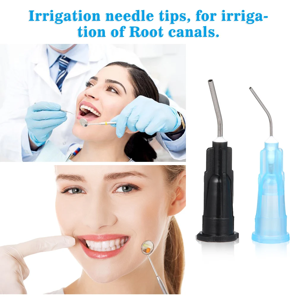 100 шт. игольчатые наконечники для шприца|Гигиена полости рта и носа| |