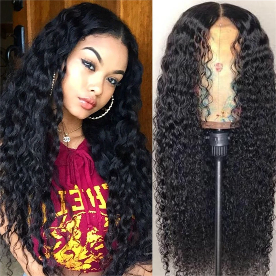 Дешевый влажный и волнистый парик на сетке спереди прозрачный из бразильских