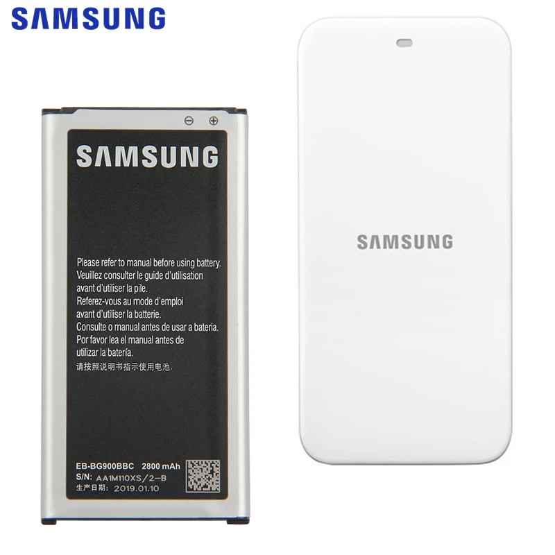 Оригинальная батарея samsung+ док-станция зарядное устройство для samsung GALAXY S5 9006 в 9006 Вт 9008 Вт G900F G900S G9008V EB-BG900BBC с NFC