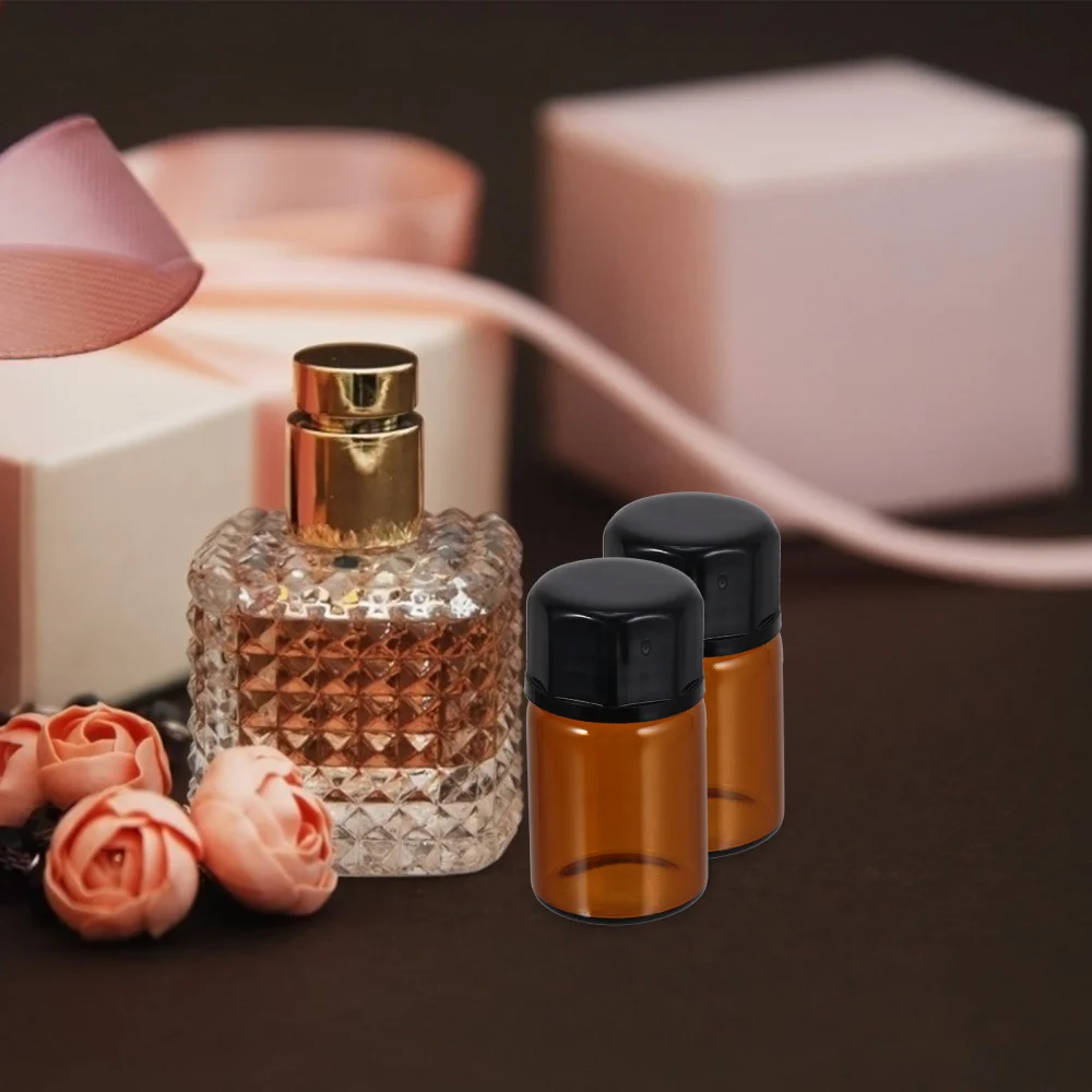 

100pcs 2ml Travel Leak-proof Makeup Bottles Refillable Vials Cosmetic Dispensers