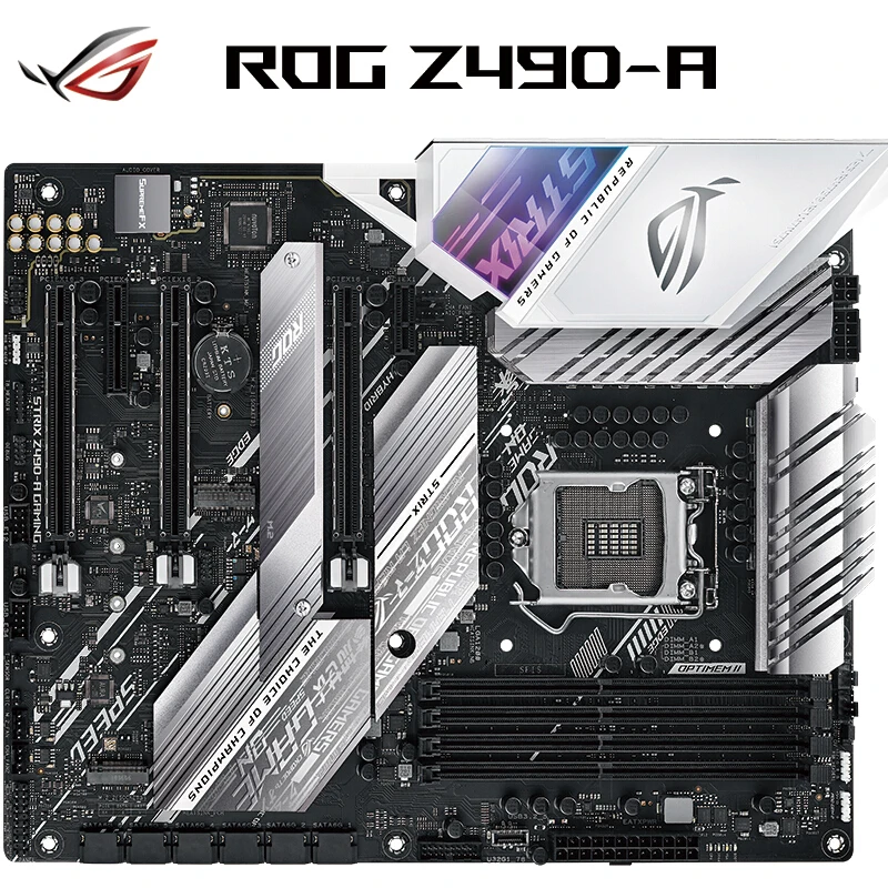

Brand New ASUS ROG STRIX Z490-A GAMING ATX Motherboard Support CPU 10900K/10700K/10700KF (Intel Z490/LGA 1200) Desktop DIY