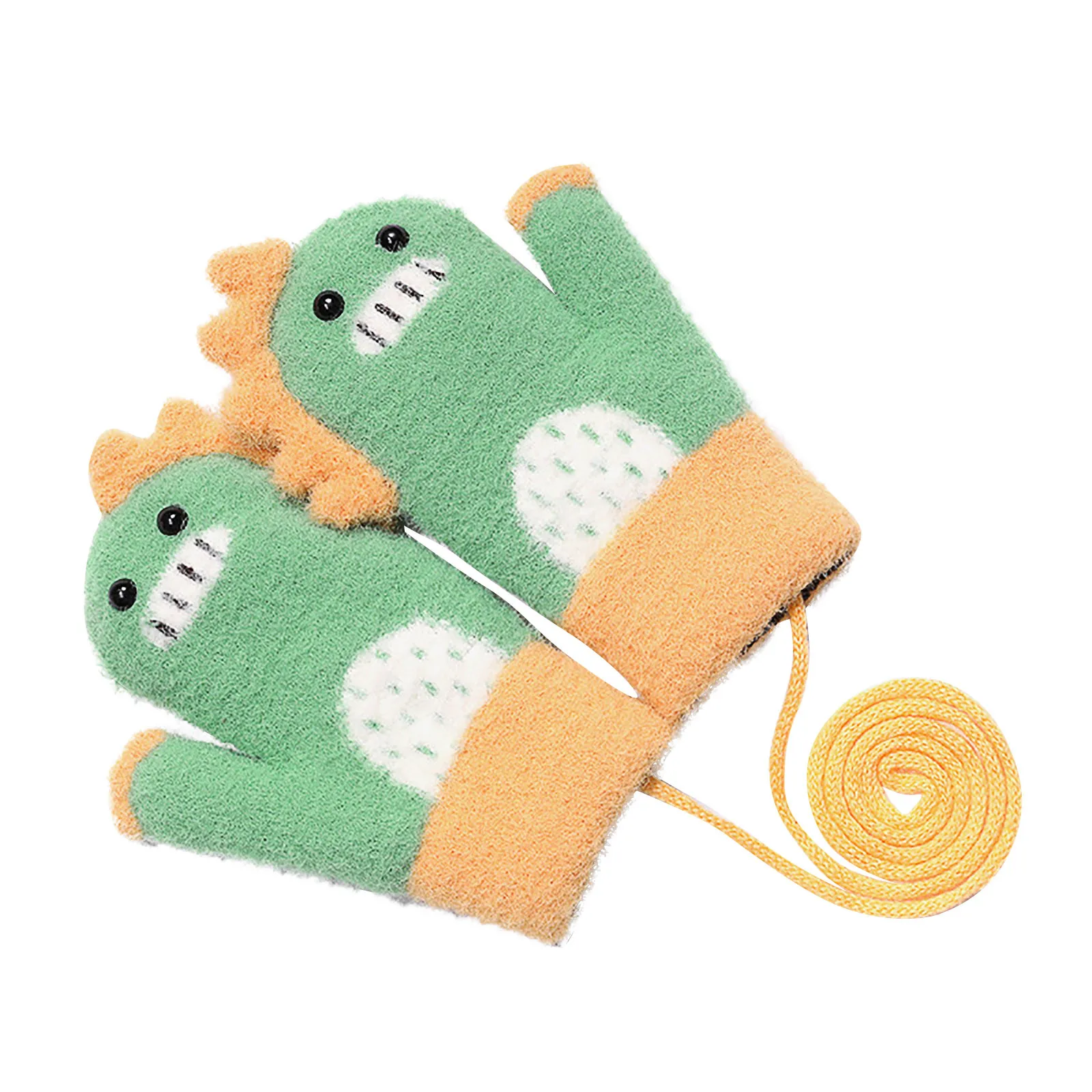 

Cartoon Full Finger Warm Thicken Mittens Winter Gloves Windbreak Gloves Cotton Warmer Glove Dropshipping