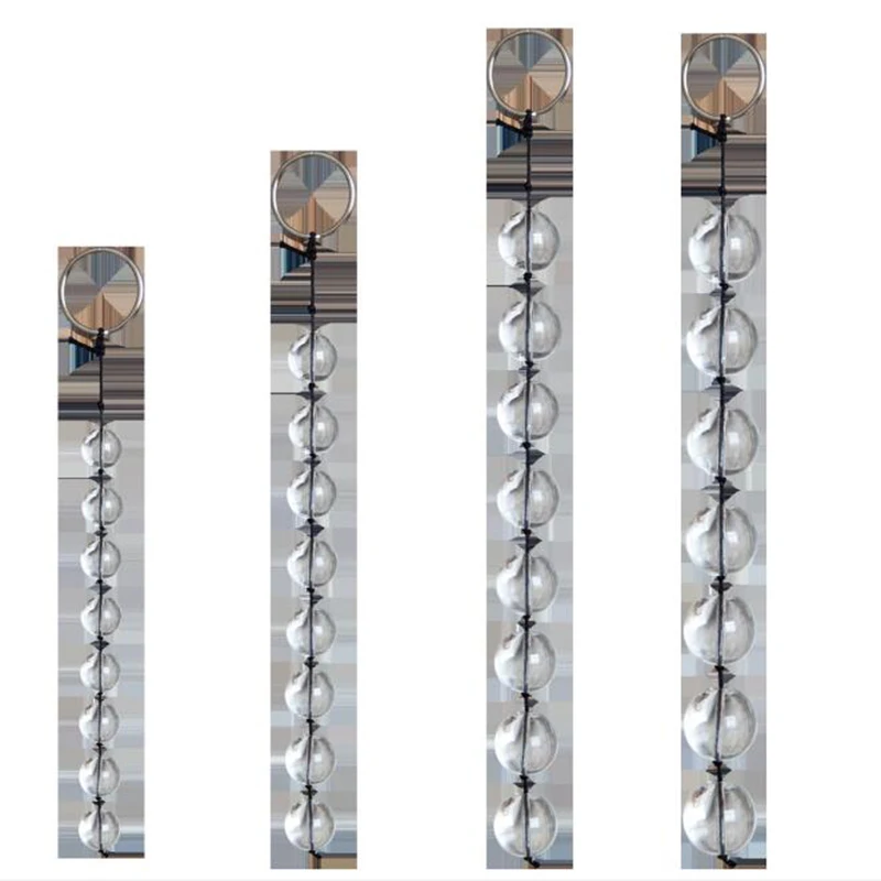 Glass Anal Beads Vaginal Balls Plug Butt Sex Toy Female Products Vagina Kegel for Women Dropshipping | Красота и здоровье