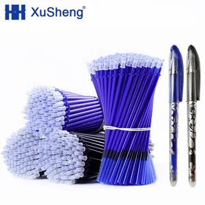 0,5 мм синие Черные чернила гелевая ручка стержень со стираемыми чернилами стираемая ручка моющаяся ручка школьные канцелярские принадлежности