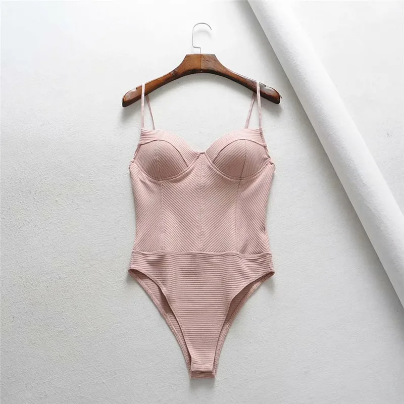

Sexy elegant England Style skinny basic bodysuit Wine red pink black