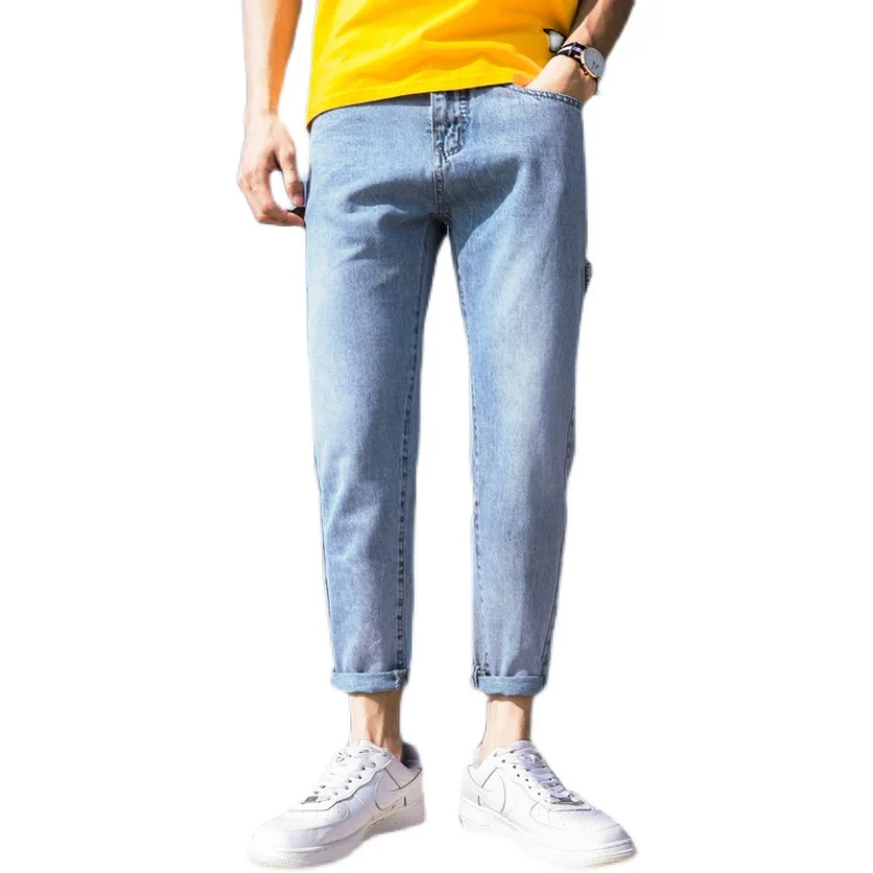 

2021 Boy Trousers for men baggy jeans Man Wide Leg Oversize Men's Pants