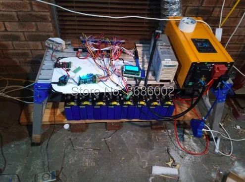 Комбинированный Инвертор и зарядное устройство с синусоидальной волной 4000 Вт 12