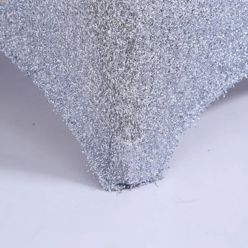 50 шт. цвета: золотистый серебристый супер герой лайкра спандекс блестящие чехлы