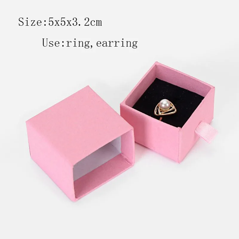 Подарочные коробки квадратный органайзер для ювелирных изделий коробка в форме