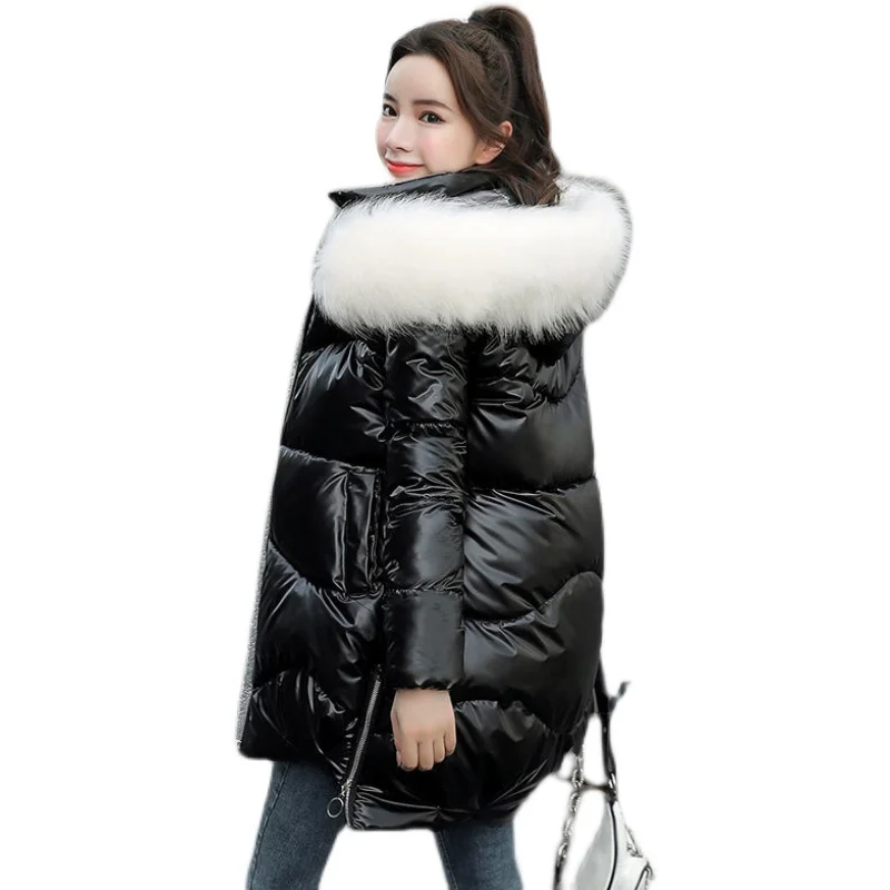 2021 New Arrival Fashion Slim Women Winter Jacket Cotton Padded Warm Thicken Ladies Coat Long Coats Parka Womens Jackets s1315