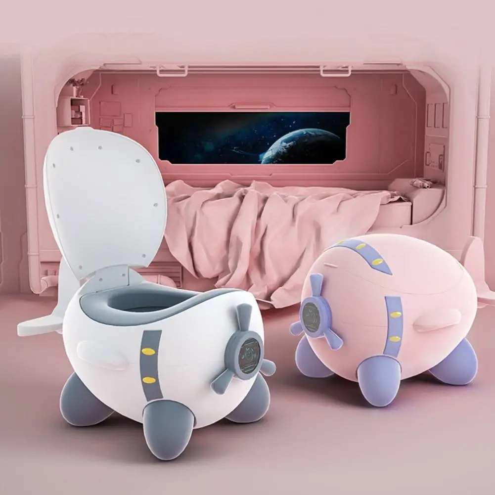 

Aircraft Children Pot Soft Baby Potty Plastic Road Pot Infant Potty Training Cute Baby Toilet Safe Kids Potty Trainer Seat Chair